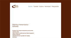 Desktop Screenshot of cocokonditoria.fi